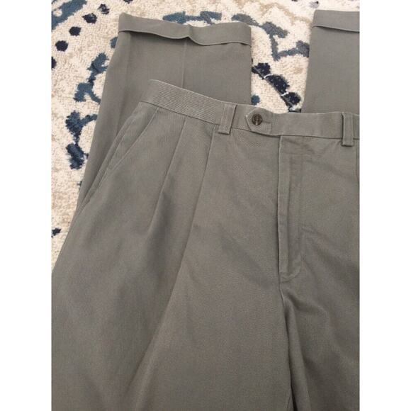 Mens Lauren Ralph Lauren Pants New Olive Wrinkle Resistant 34w X 32l NWT Chinos - Picture 2 of 12
